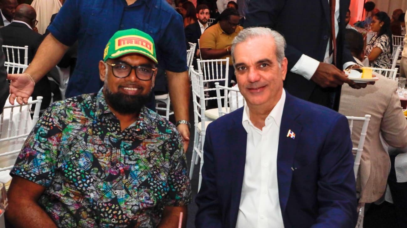Abinader llega a Guyana para fortalecer acuerdos de cooperación bilateral