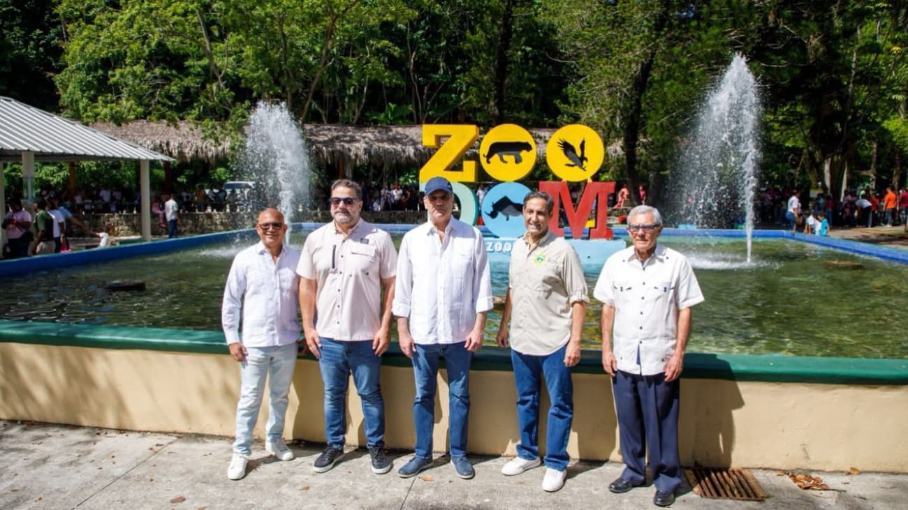 Abinader impulsa la modernización del Zoológico Nacional y supervisa avances en el Jardín Botánico