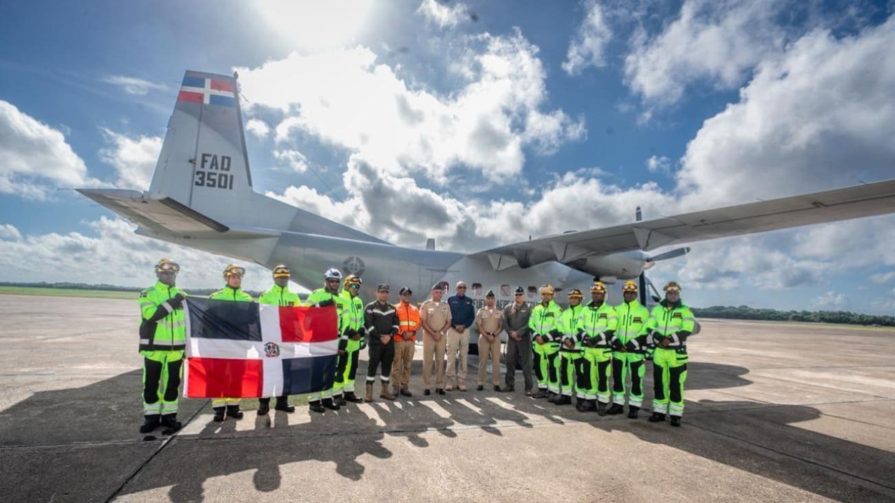 República Dominicana envía nuevo equipo de rescatistas a Venezuela para reforzar labores tras los terremotos