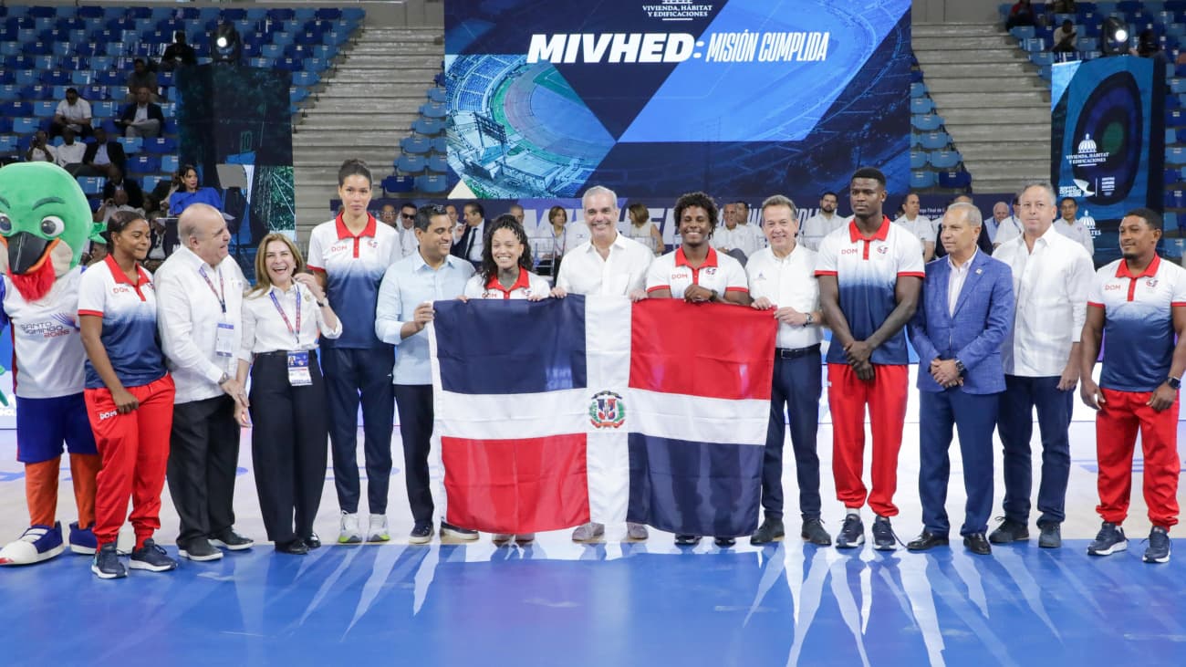 Gobierno entrega modernos pabellones deportivos previo a los Juegos Centroamericanos Santo Domingo 2026