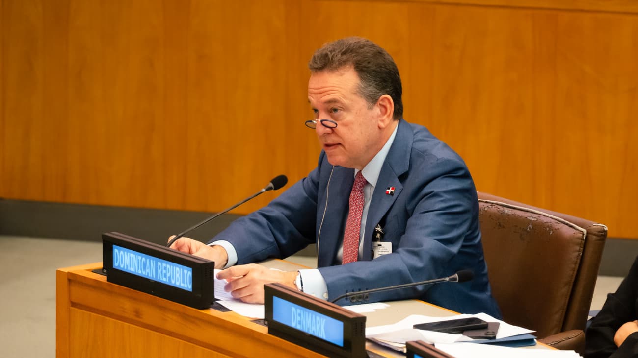 Bisonó pide fortalecer la respuesta internacional para apoyar la recuperación y estabilidad de Haití