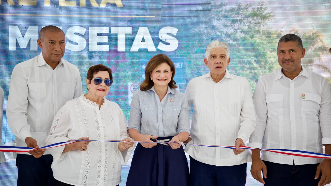 Raquel Peña inaugura carretera Las Mesetas y destaca nuevas oportunidades para El Seibo