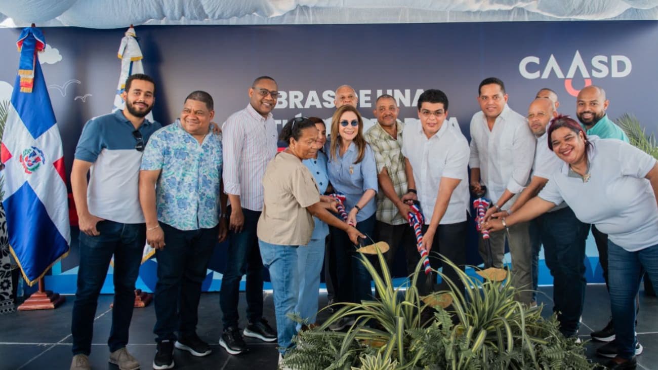 Caasd inicia obras de saneamiento en Santa Clara y Capotillo con inversión superior a RD$380 millones