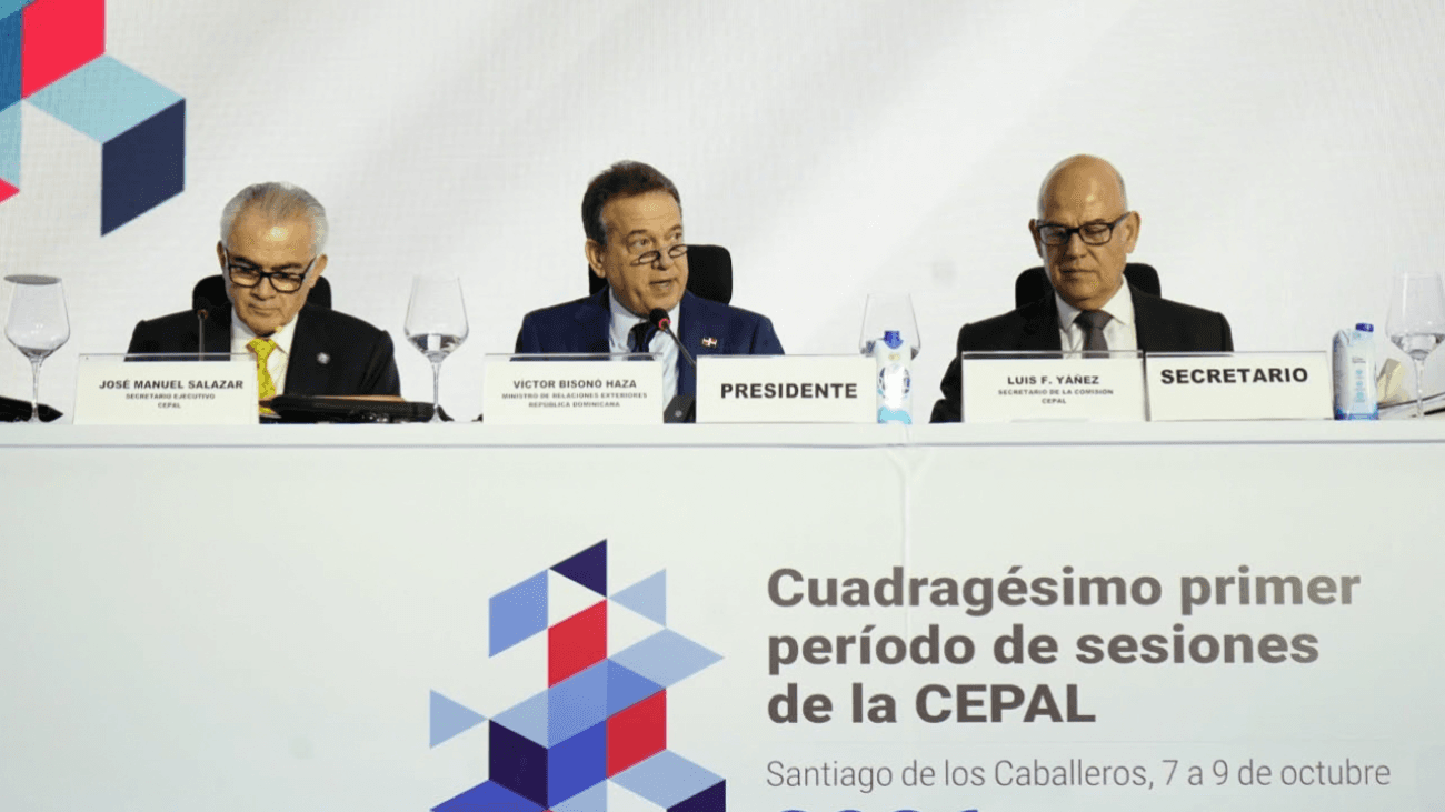 República Dominicana asume la presidencia de la Cepal hasta 2028 y llama a convertir acuerdos regionales en resultados